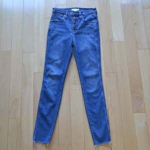 Madewell 10" High Rise Skinny Blue Jeans Size 25